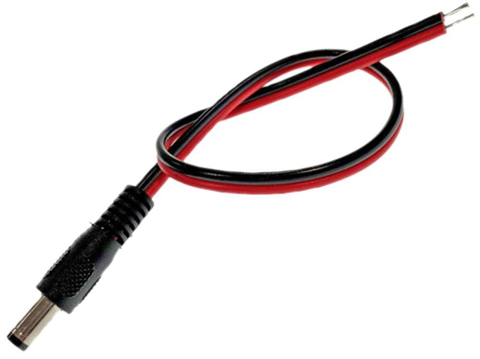 2.1mm Red Black Cable to Bare Ends