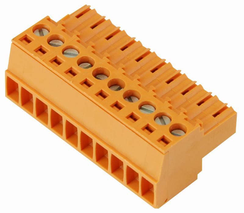 Socket Block, Screw, 10 Way