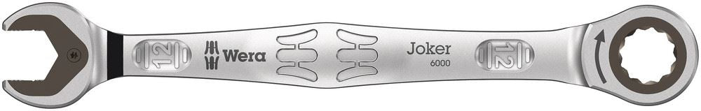 6000 Joker Ratcheting combination wrenches, 12 x 170.7 mm - 05073272001