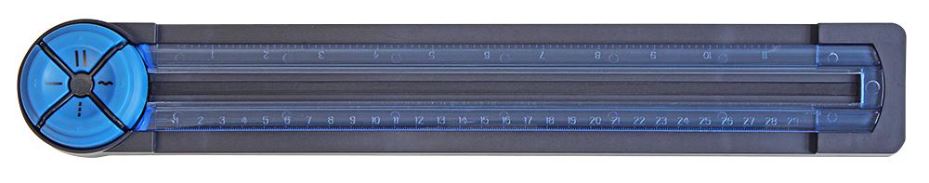 A4 4-In-1 Blue Paper Trimmer - 5 Sheet Capacity