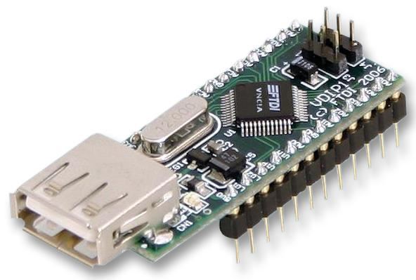Development Module for VNC1L Embedded USB Host Controller IC