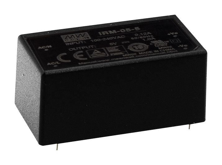 15V, 330mA, 5W, PCB Mount AC to DC Power Supply