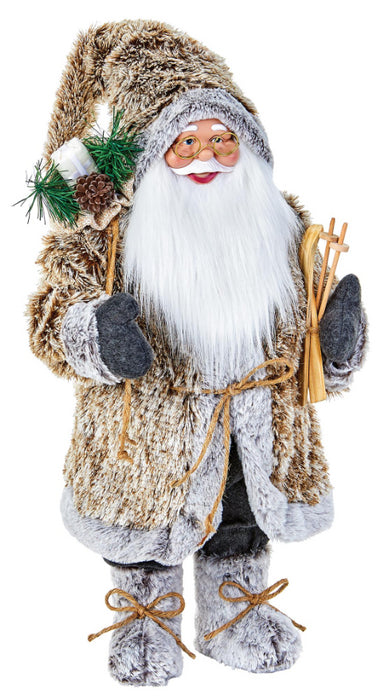 60cm Alpine Santa with Glasses