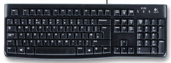 USB Keyboard 120 for Business Black