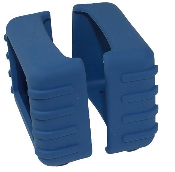 Blue Rubber Boots for 82 Series Enclosure - 71x32x27mm (Pack of 2)