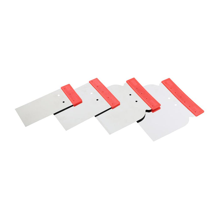 Surface Preparation Filling Knives Set (Size 4pcs - 4 Pieces)