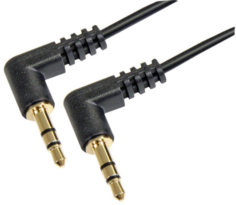 3.5mm Stereo Right Angle Audio Lead, 305mm