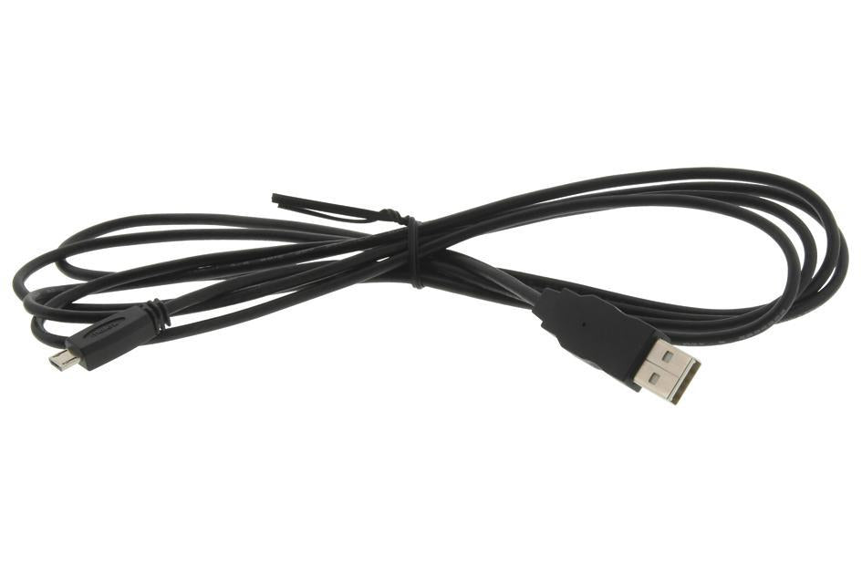 USB Shielded I/O Cable Assembly USB A-to-Micro-USB B 2m Black Lead-Free