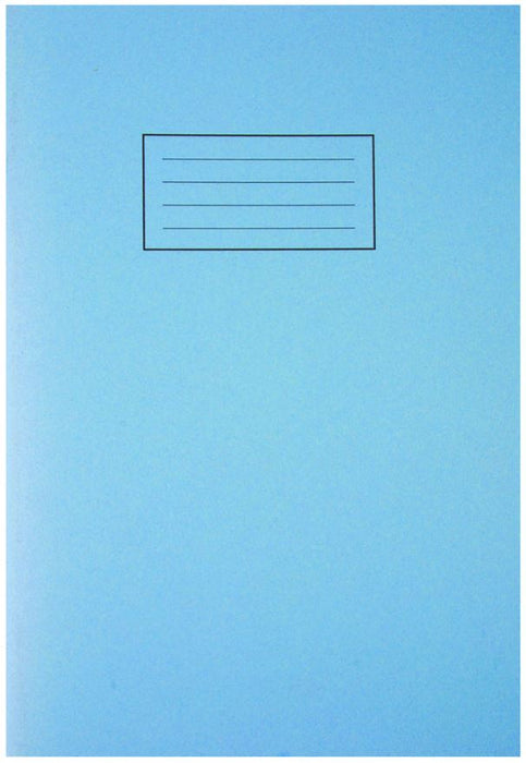 A4 Lined Blue Exercise Book - 80 Pages