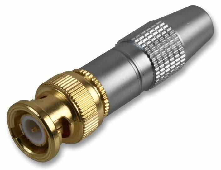 PRO SIGNAL 50 ohm BNC Plug with Screw termination All Metal For up to 7mm Cable