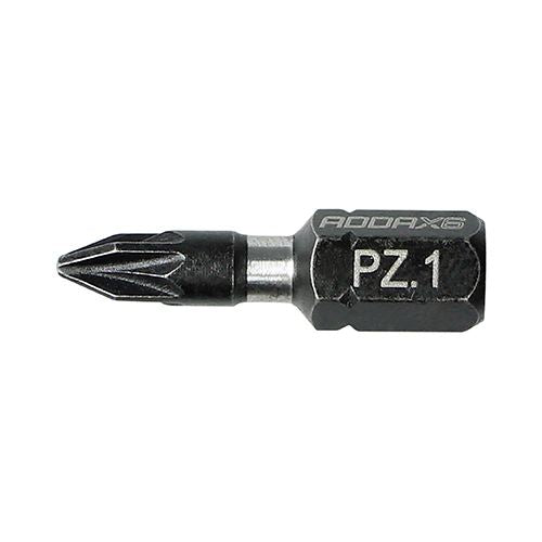 Impact Driver Bits - PZ - Hardened Carbon Steel. Mix Sizes and Quantities