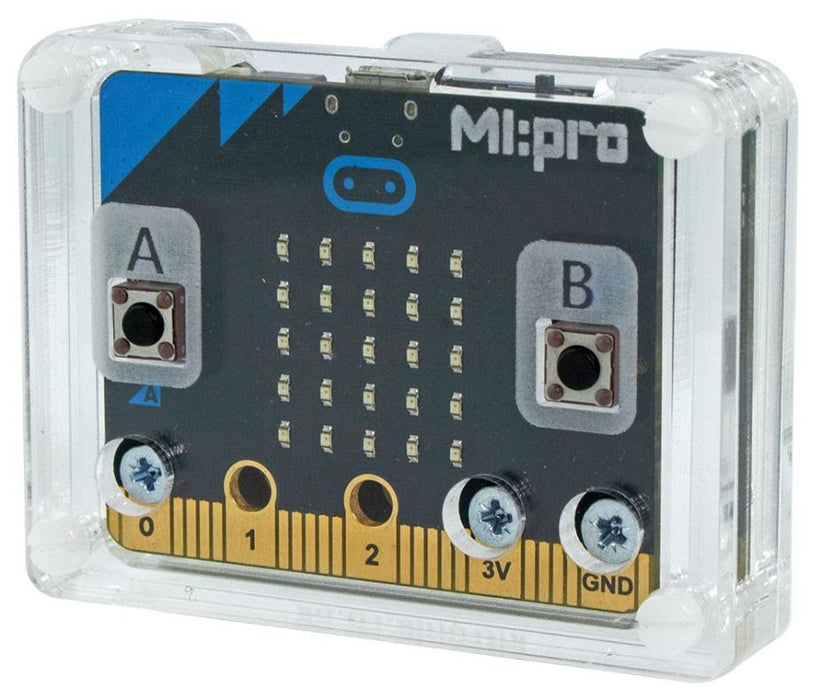 MI:pro Protective Case for micro:bit & Mi:power Board, Clear