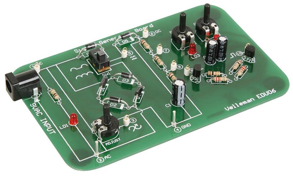 Oscilloscope Tutor Board