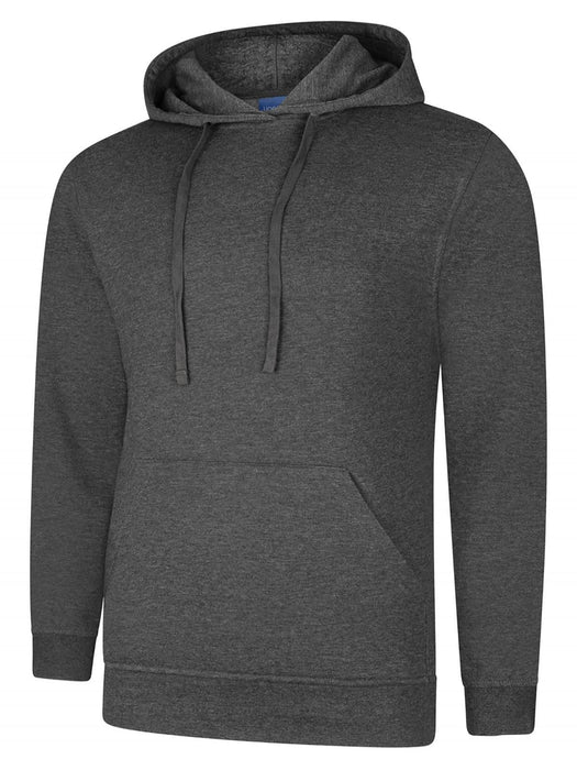 Unisex Deluxe Hooded Sweatshirt/Jumper - 60% Ring Spun Combed Cotton 40% Polyester