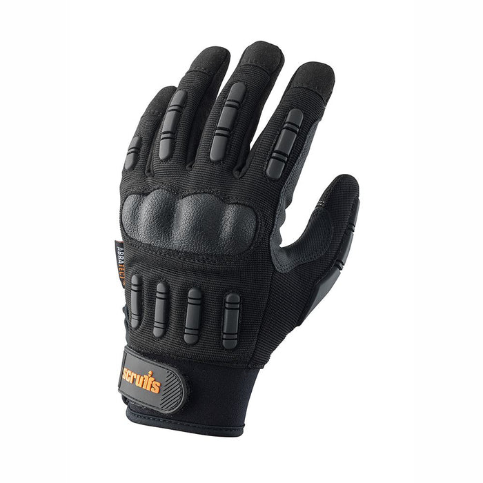 Trade Shock Impact Gloves Black