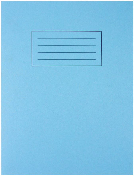 229x178mm Lined Blue Exercise Book - 80 Pages