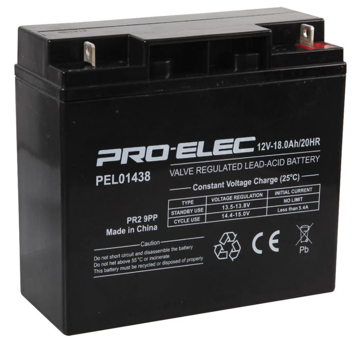 18Ah 12V AGM Lead Acid Battery