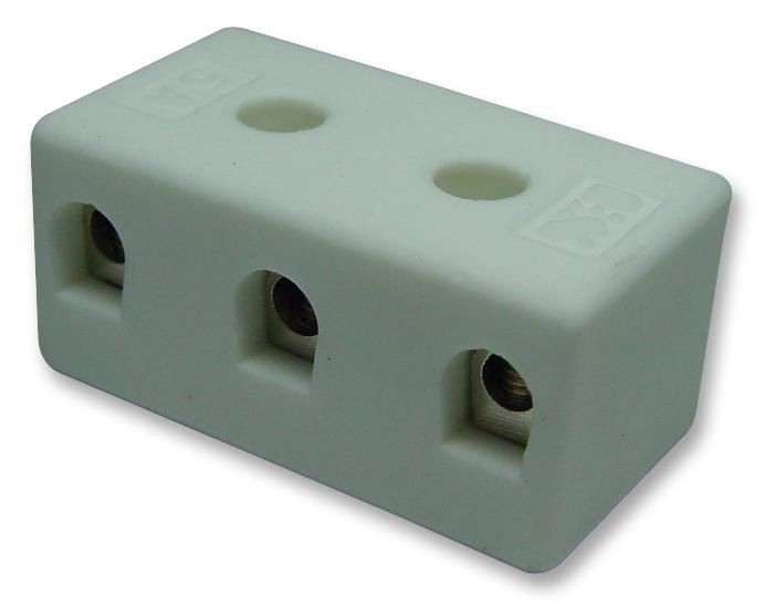 Ceramic Terminal Block, 5A, High Temperature