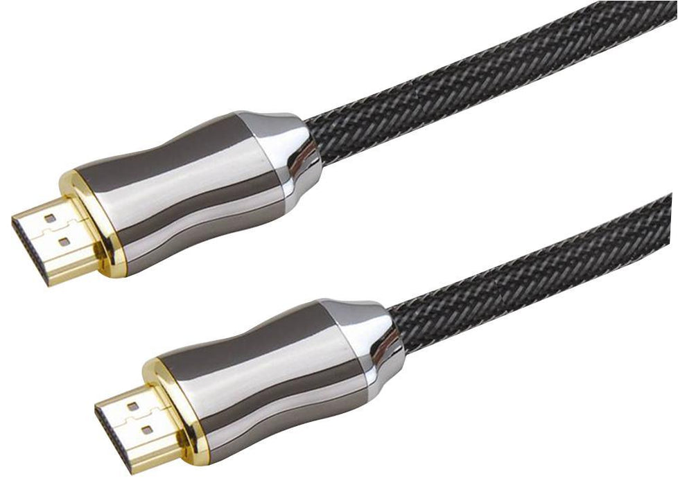 High Speed HDMI Lead Male to Male, Gold Contacts