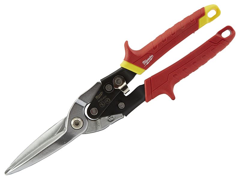 Metal Aviation Snips Extra Long Straight Cut