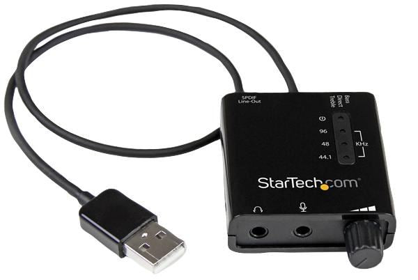 USB Stereo Audio Adaptor External Sound Card with SPDIF Digital Audio