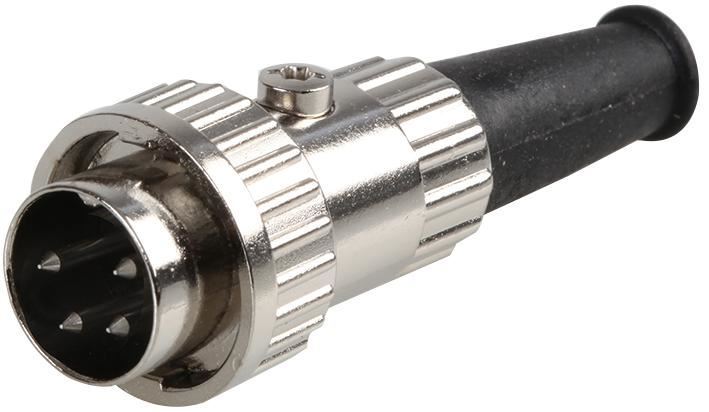 4 Pin DIN Plug, Locking