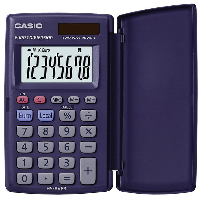 Pocket Calculator with Flip Cover