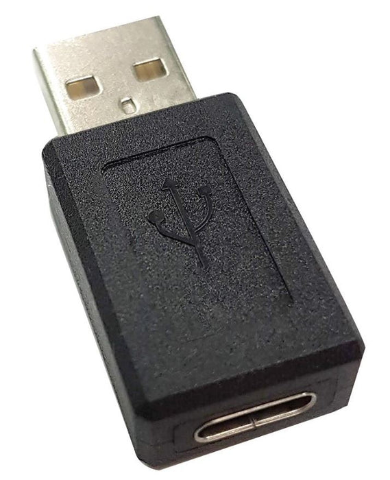 USB-A Plug to USB-C Socket Adaptor