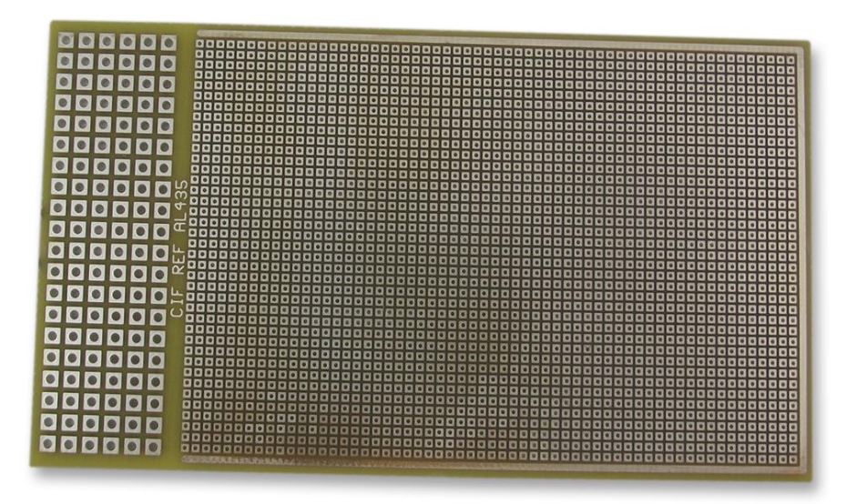 Epoxy Test Prototyping Board, 53x95mm, 0.7mm Thick