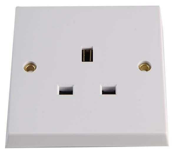 1 Gang 13A Unswitched Socket