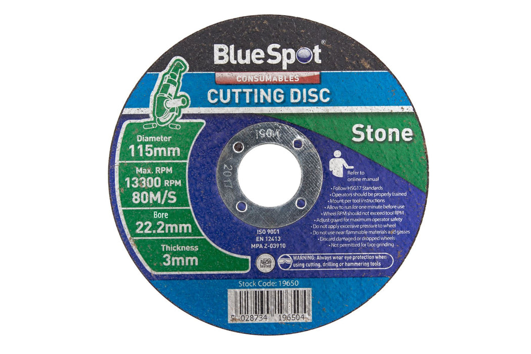 115mm (4.5") Stone Cutting Disc