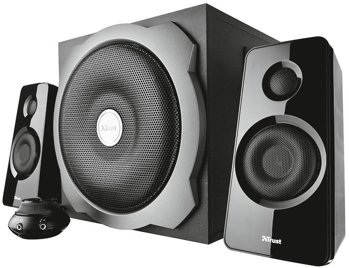 Tytan 120W 2.1 Subwoofer Speaker Set - Black