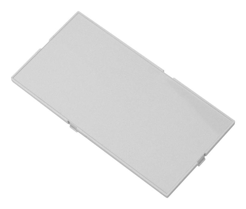 Clip-on Grey DIN Rail Enclosure Cover - M5