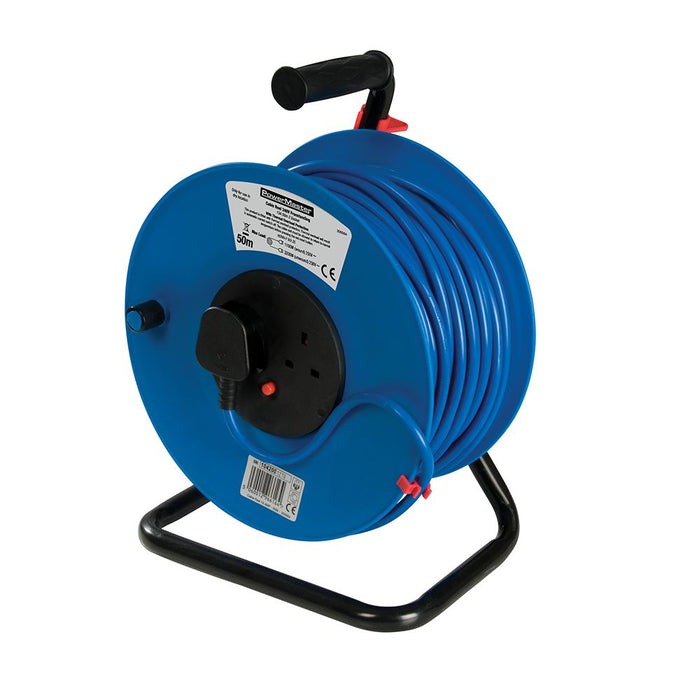 Cable Reel Freestanding 13A 230V - 2-Gang 50m