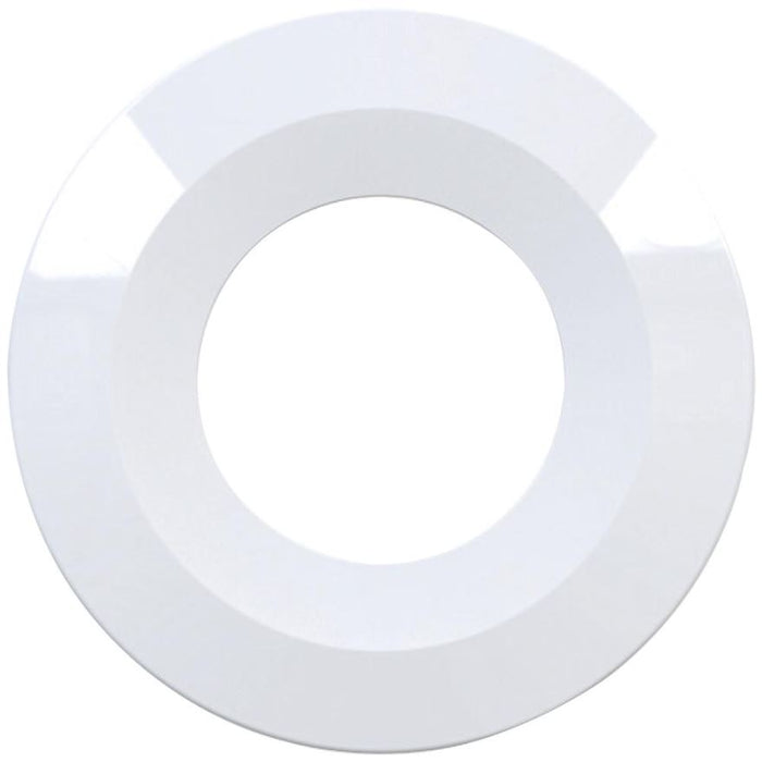 Bevelled Gloss White Downlight Bezel