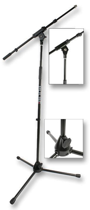 Microphone Stand with Adjustable Boom