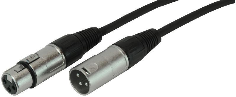 3 Pin XLR Male to Female Microphone Lead