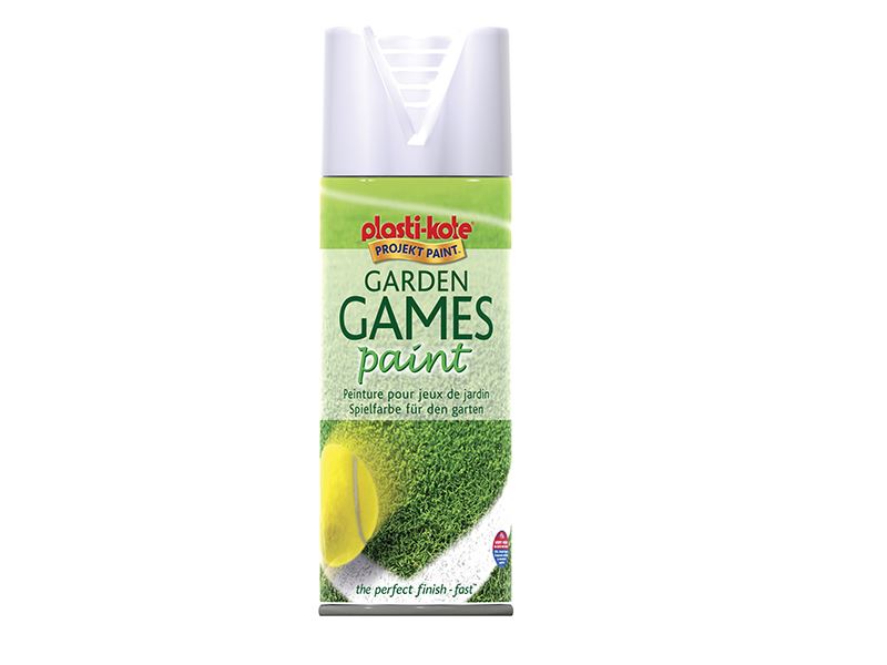 Garden Games Spray Paint White 400ml