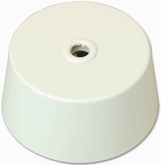 3 Pin LSC Ceiling Rose White