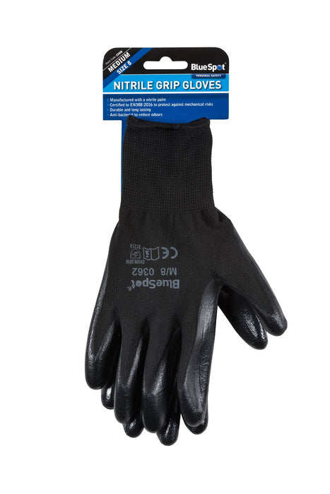 Nitrile Grip Gloves