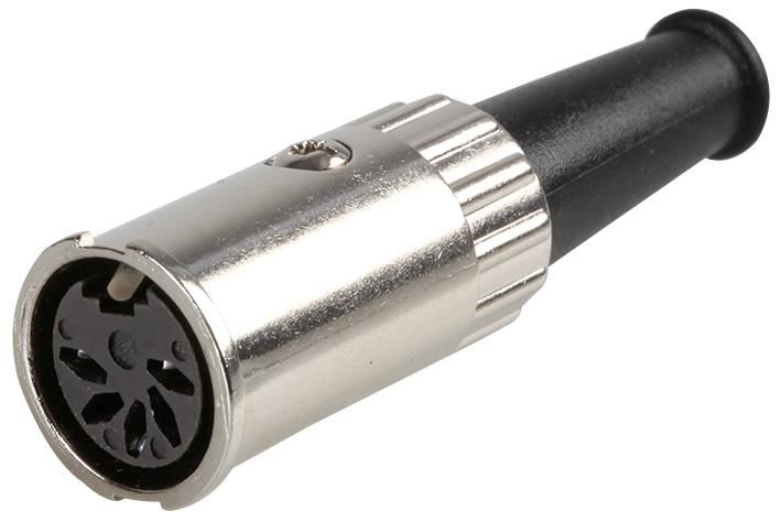 3 Pin DIN Socket, Locking