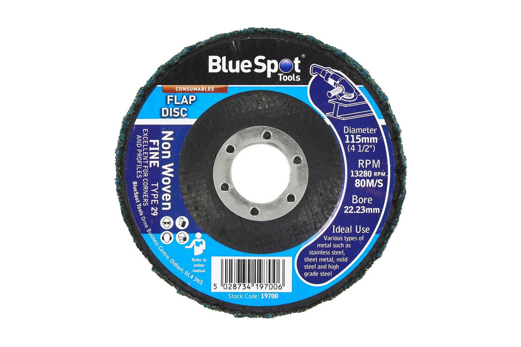 115mm (4.5") Fine Non Woven Flap Disc