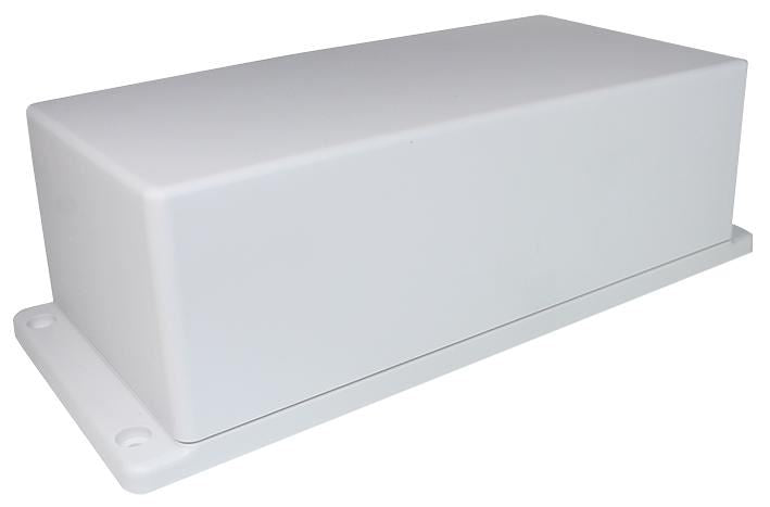 White ABS Flanged Enclosure - 250x110.3x75mm