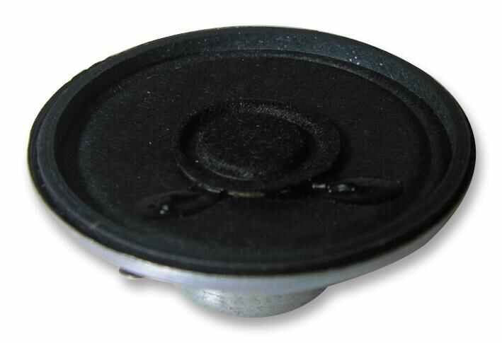 40mm Miniature Speaker, 0.2W RMS, 8 Ohm