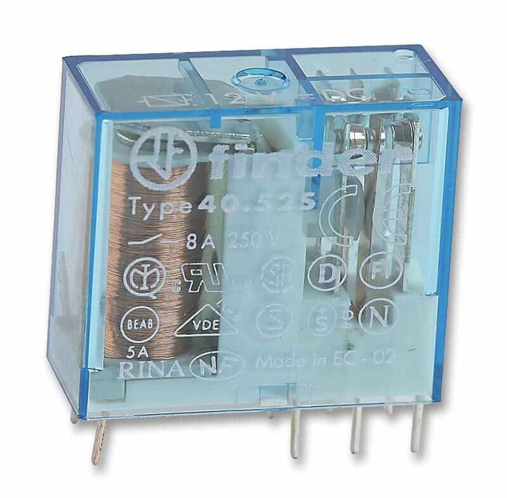 Relay, PCB 5A DPCO 12V dc