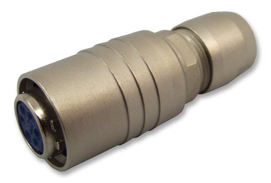 Plug, Free, Size 10, 12 Way, Socket