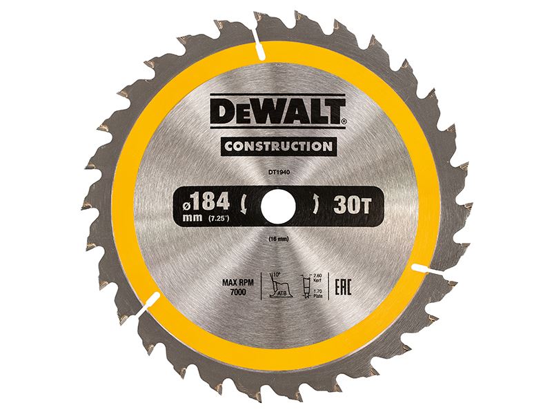 Portable Construction Circular Saw Blade