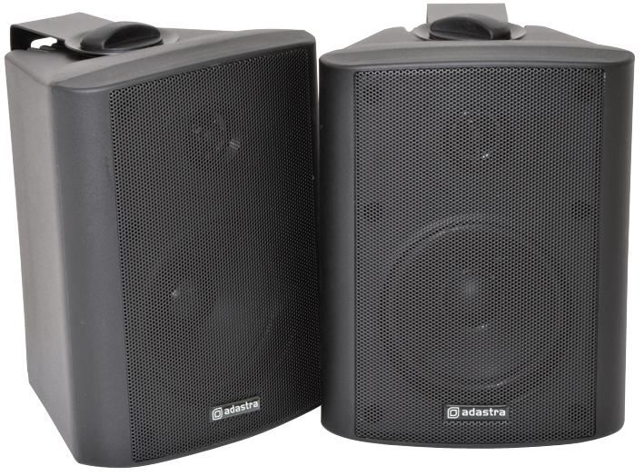 BC4B 4" Wall Mount Speakers, Black (Pair)