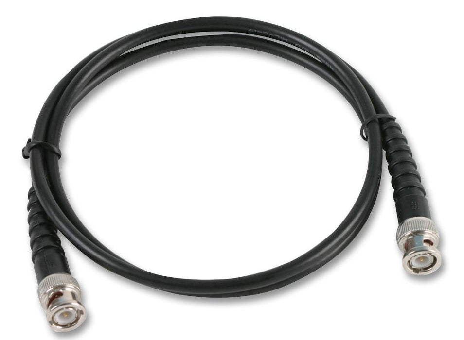 BNC Male to BNC Male RG58 Lead, 2m Black