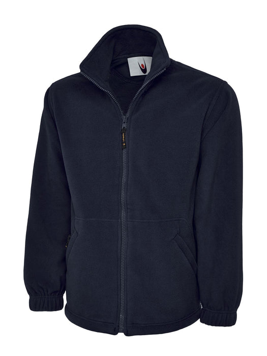 Unisex Premium Full Zip Micro Fleece Jacket - Half Moon Yoke